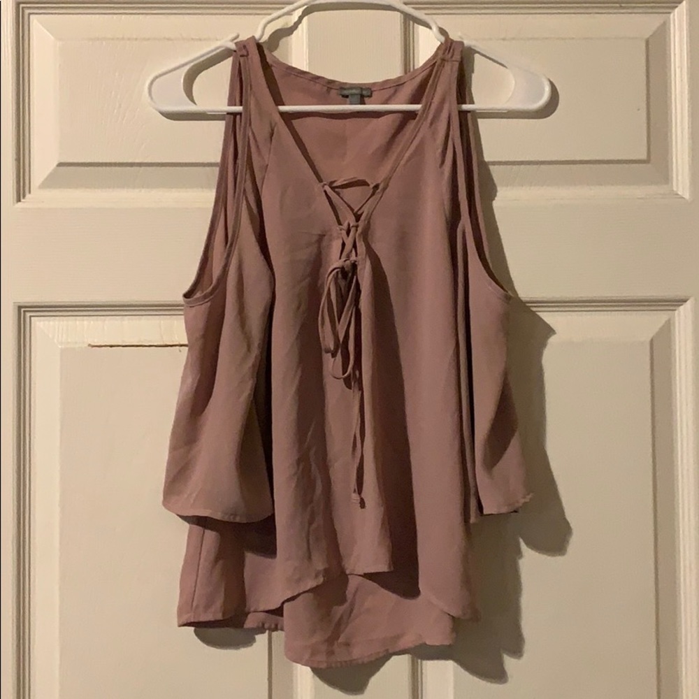 Blush Pink Charlotte Russe Off The Shoulder Top